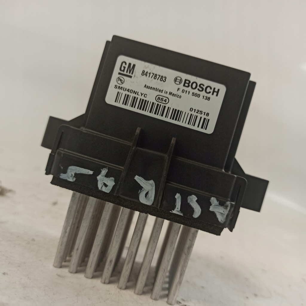 Opel astra j резистор резистор вентилятор воздуха 84178783 Цена