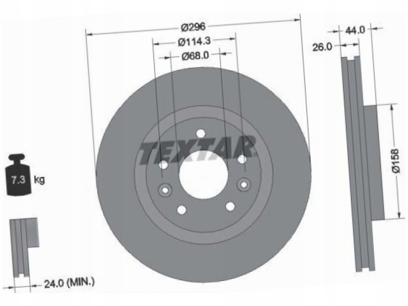 фото №2, Гальмівні диски перед nissan leaf 10-