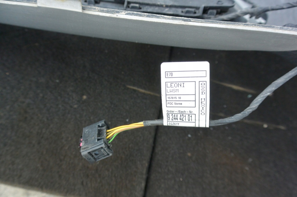 Bmw x5 e70 lci lift 10- бампер перед kpl 360 pdc Недорого