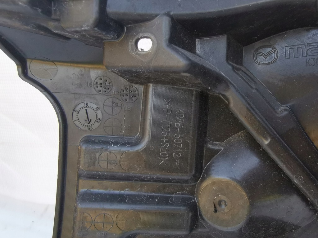 фото №13, Решётка радиатора радиатора решётка радиатора носик защита поперечина mazda cx-5 ii 17-21 kb8b-50712