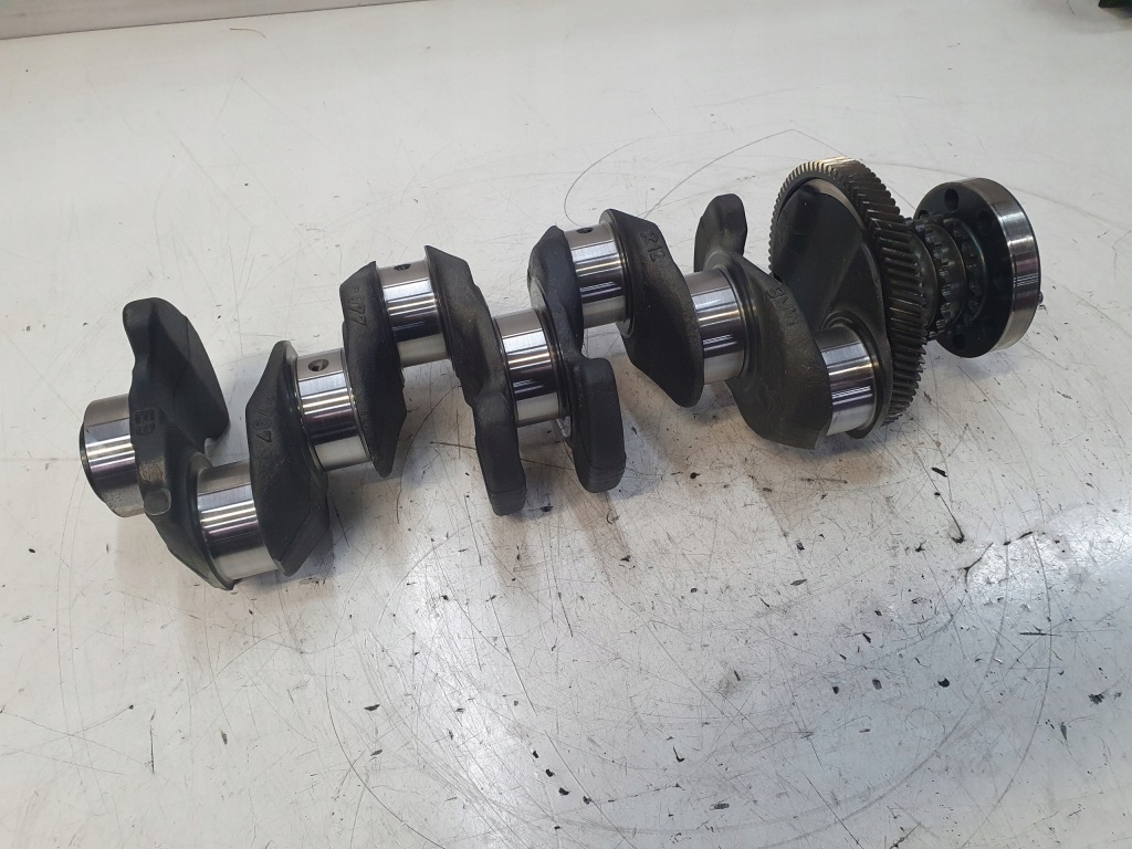 Wał коленчатый 2.0d bmw 1шлифовка 0,25 главные 0,25 шатуны n47d20c f10 f11 f30 f20 Оригинал