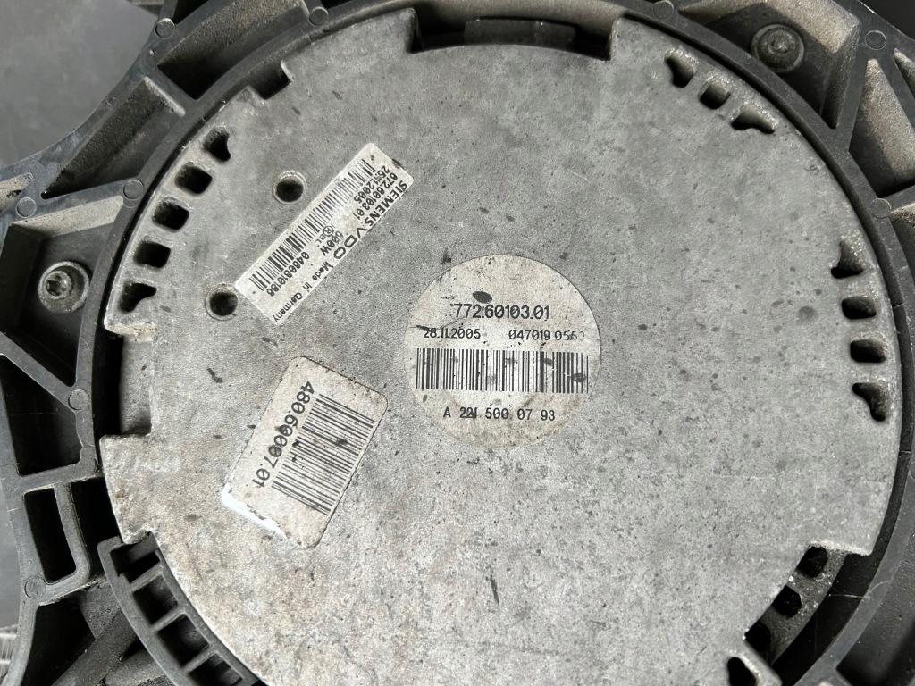 фото №10, Pas передний радиатор mercedes s-klasa w221 3.0b автоматическая коробка передач