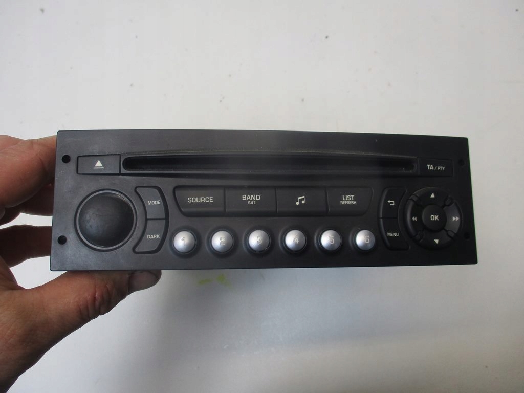 фото №3, Радио cd citroen c3 ii