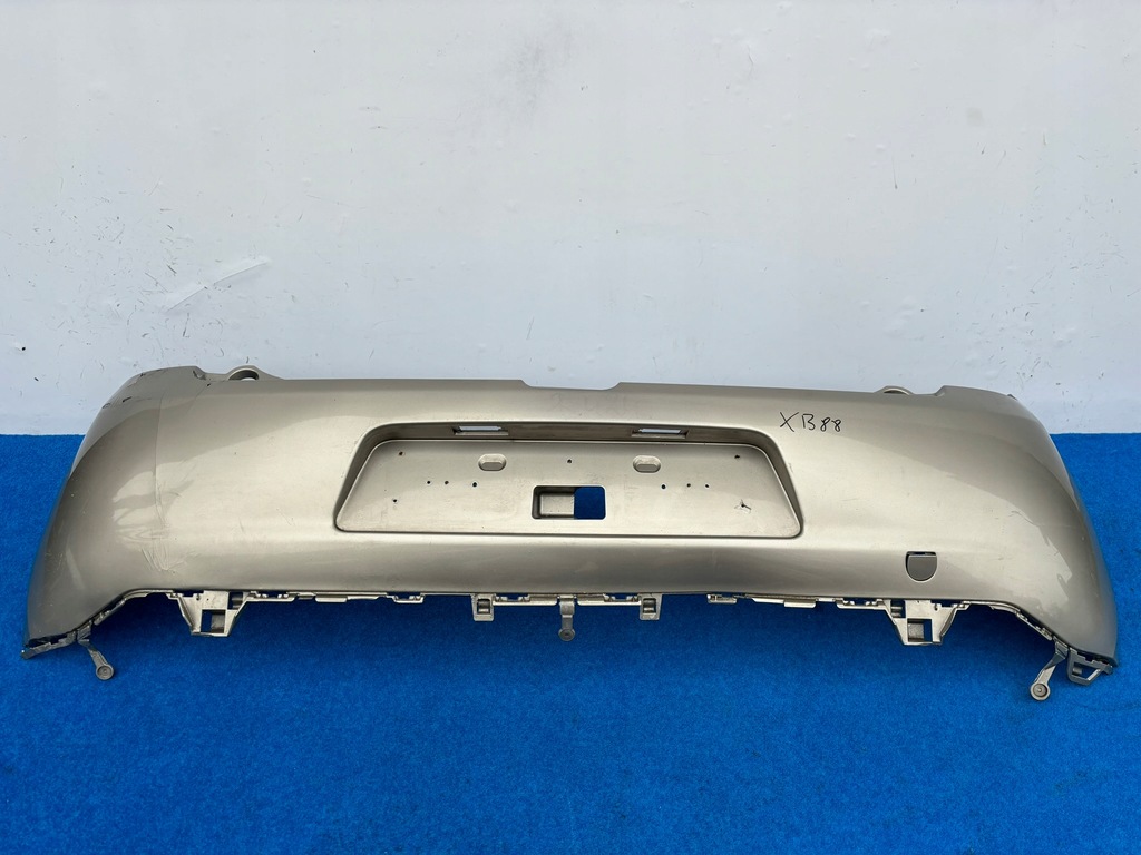 фото №1, Citroen c3 09-13 rok бампер задняя задний 9683977070 xb88