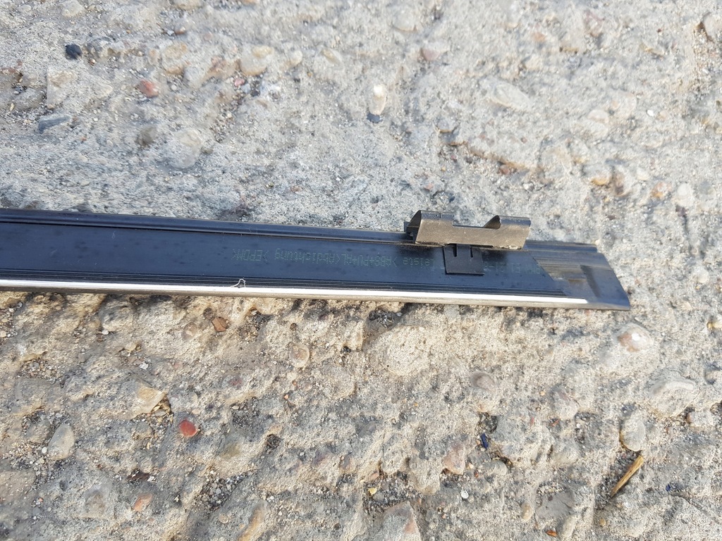 фото №7, Молдинг внутренний обшивка дверь подоконная левая перед хром 8 230 483 bmw e38