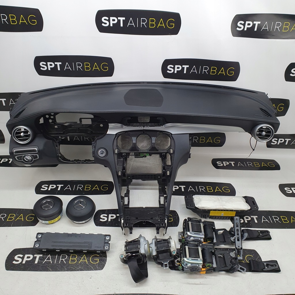 фото №1, Mercedes w205 приборная панель консоль подушки безопасности подушка безопасности