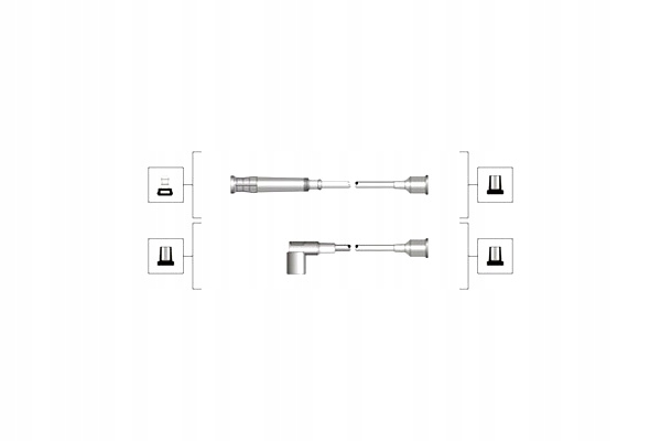 фото №1, Magneti marelli набір трубопровід запалювання bmw 5 e28 6 e24 7 e23