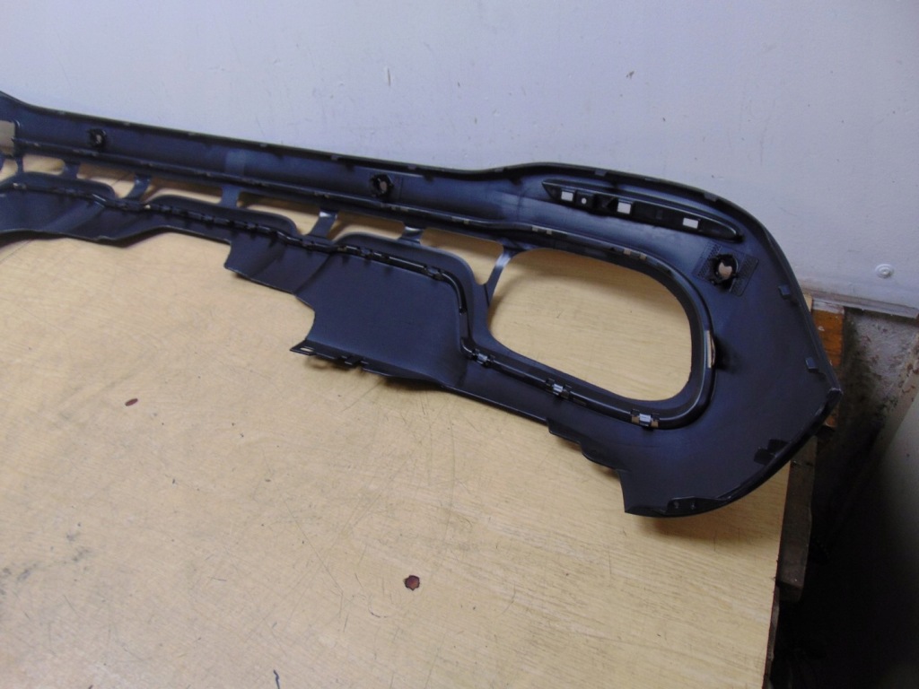 фото №11, Накладка спойлер бампера задняя mercedes w167 gle