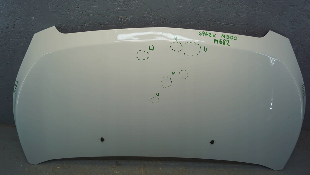 фото №9, Chevrolet spark m300 iii капот кришка двигуна m682