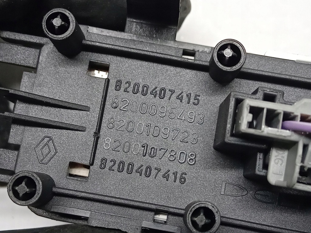 фото №6, Переключатель света аварийных renault scenic ii