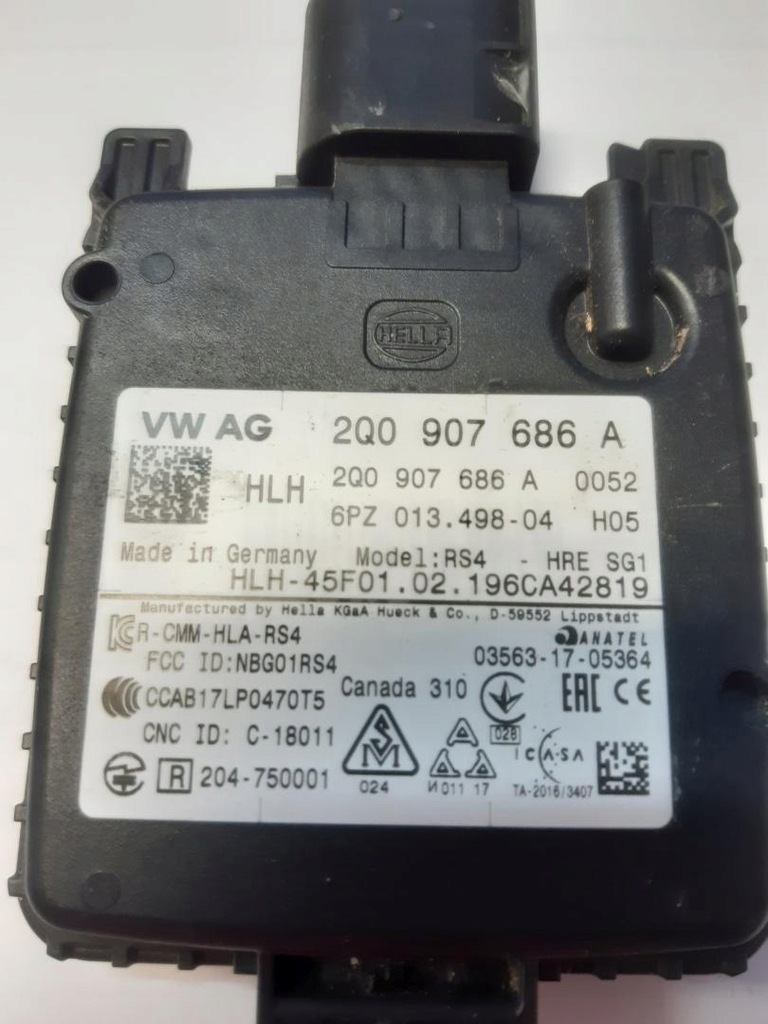 фото №6, Радар ассистент volkswagen 2q0907686a
