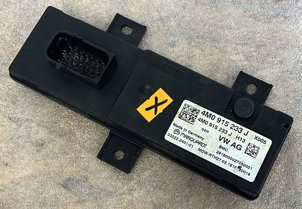 фото №1, Модуль блок керування акумулятор audi 4m0915233j