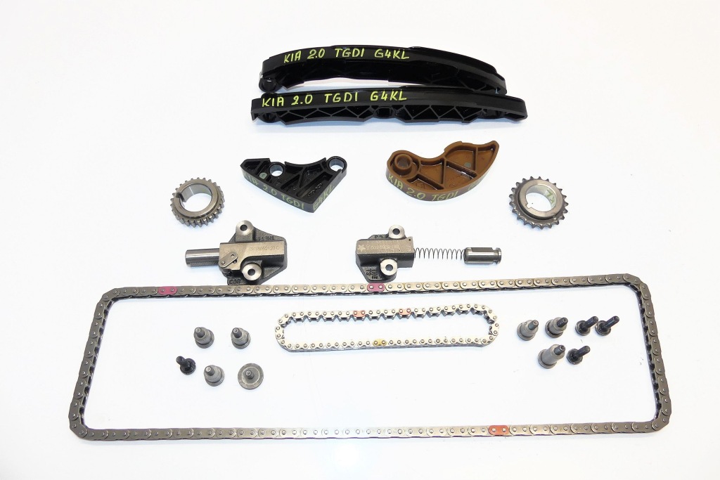 фото №1, Kia stinger 2.0 t-gdi g4kl грм набор грм цепь натяжитель