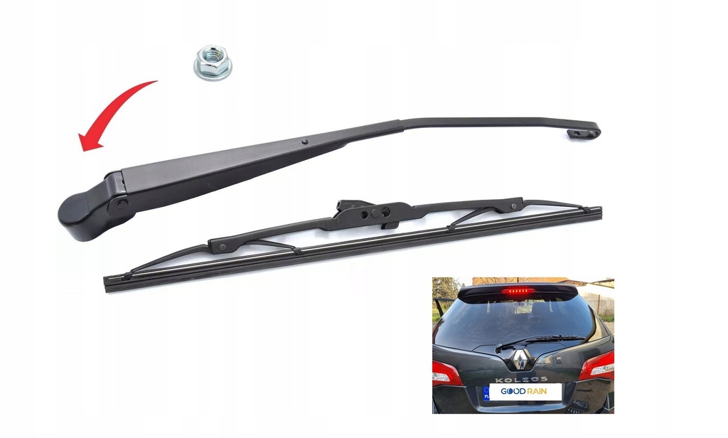 фото №2, Nowe рычаг дворники задняя renault koleos металлический