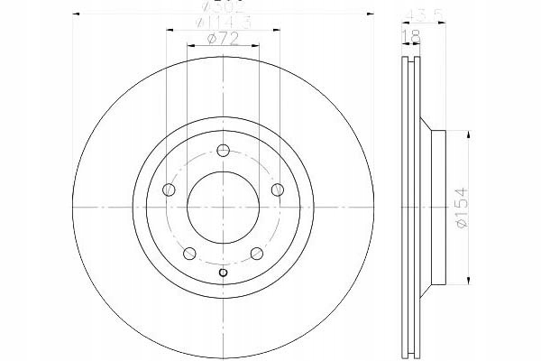 фото №7, Диск ham. mazda t. rx-8 1,3 03-12 textar 92174503