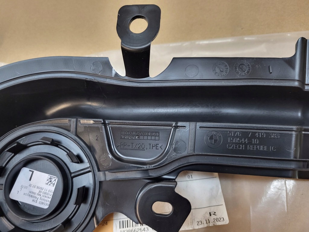 фото №5, Bmw 3 iii g20 g21 g28 i3 прокладка боковая капот крышки двигателя new oe!