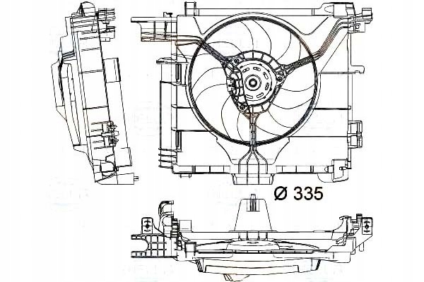 фото №1, Behr hella вентилятор радіатора smart fortwo cabri