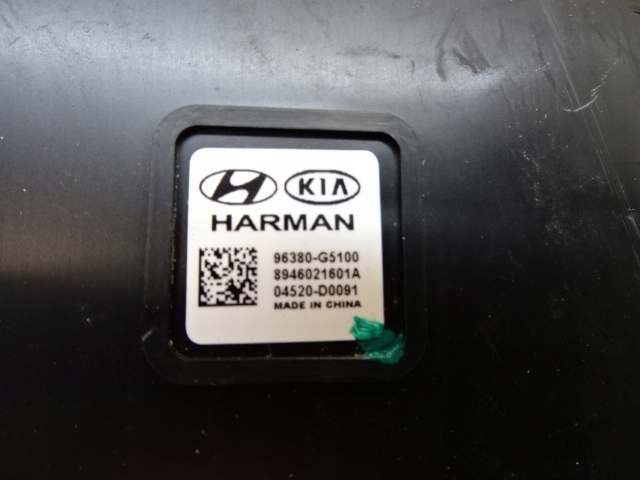 фото №8, Kia niro динамік сабвуфер сабвуфер 96380-g5100