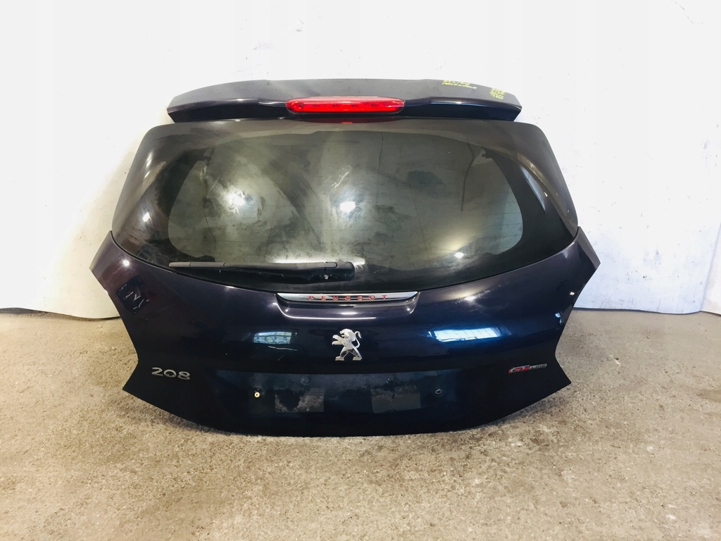 фото №1, Кришка багажника комплектна peugeot 208 gt line eku