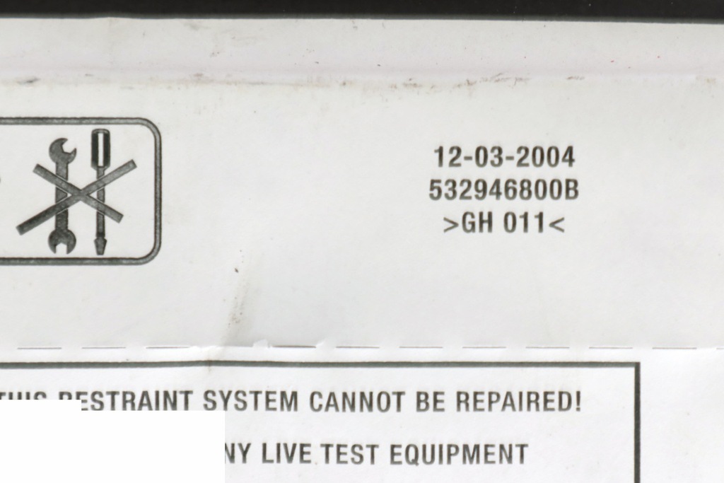 фото №10, Mini r50 r53 подушка повітряна подушка безпеки пасажира панелі приладової панелі 7124306