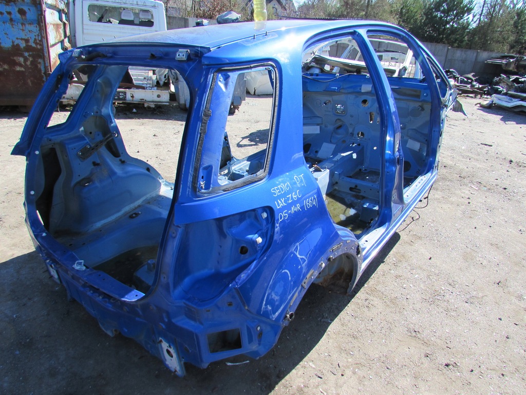 фото №7, Крыло четверть правый задняя fiat sedici 05-14r