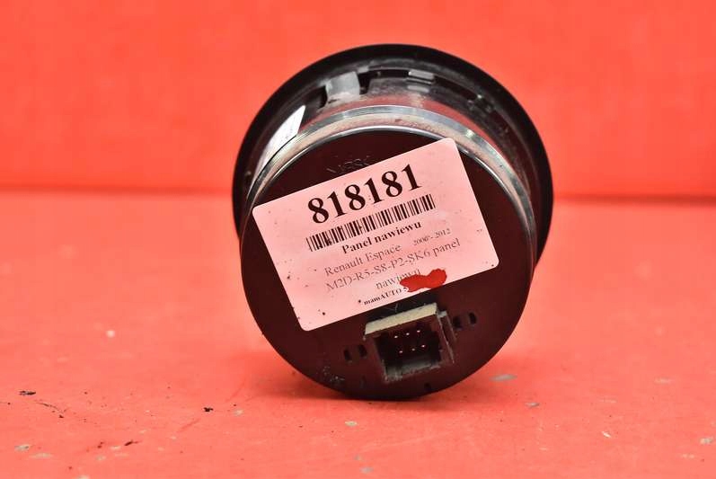 фото №3, Панель управление обдув кондиционер пассажира 8200367334 renault espace 4 iv lift