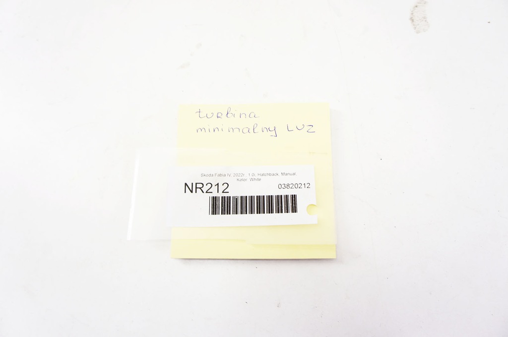 фото №10, Nr212 skoda fabia iv 21- 1.0i турбонагнетатель turbo