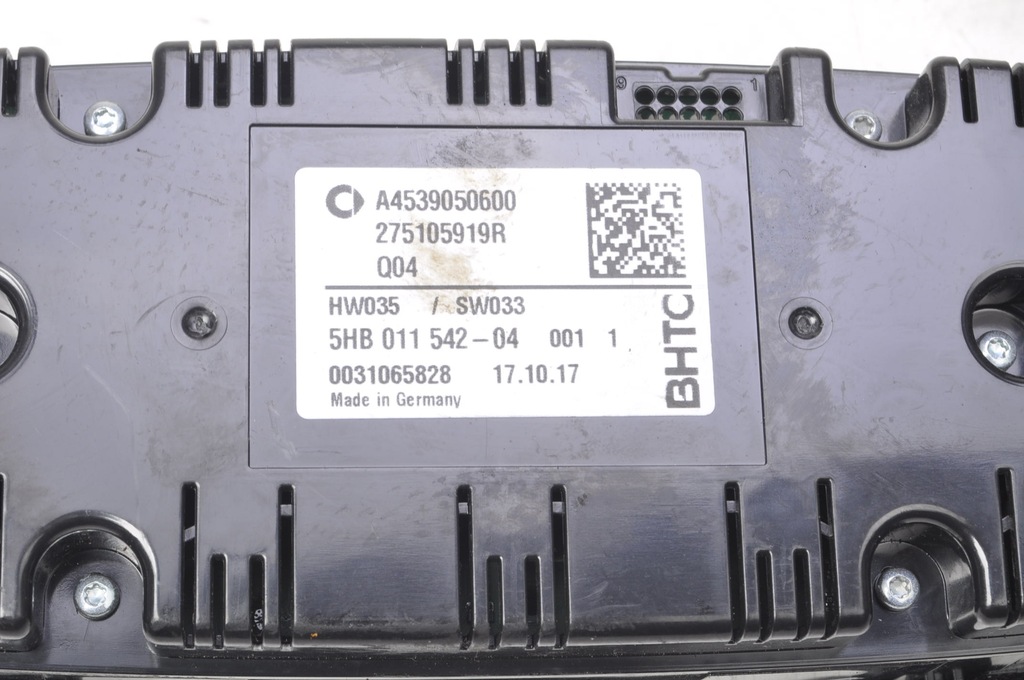 фото №7, Smart forfour 453 панель кондиціонера a4539050600