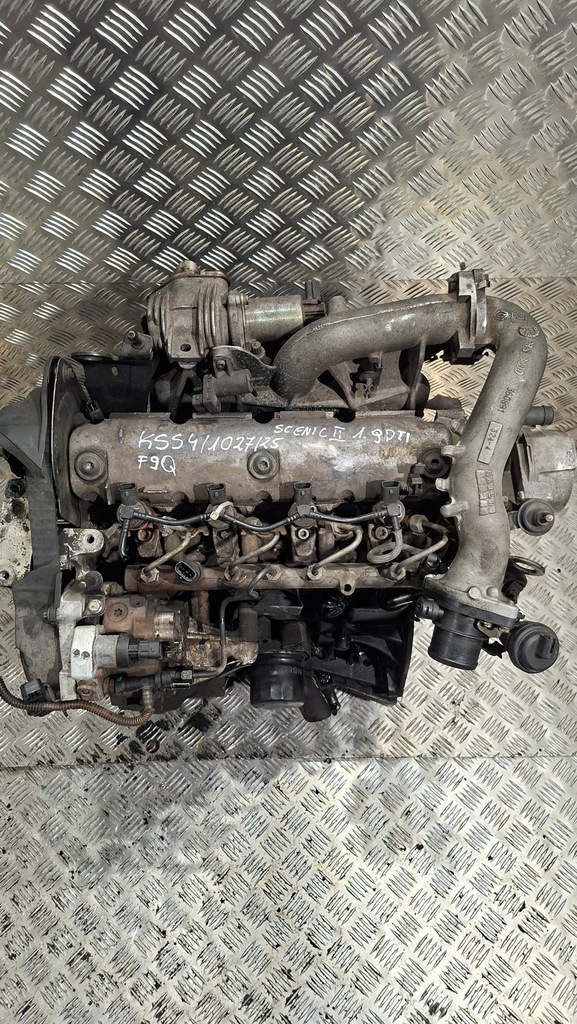 фото №10, Двигун блок двигуна з система паливний renault scenic ii 1.9dci
