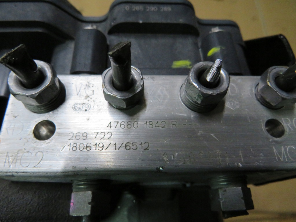 фото №2, Насос abs 476601842r renault clio 4 iv