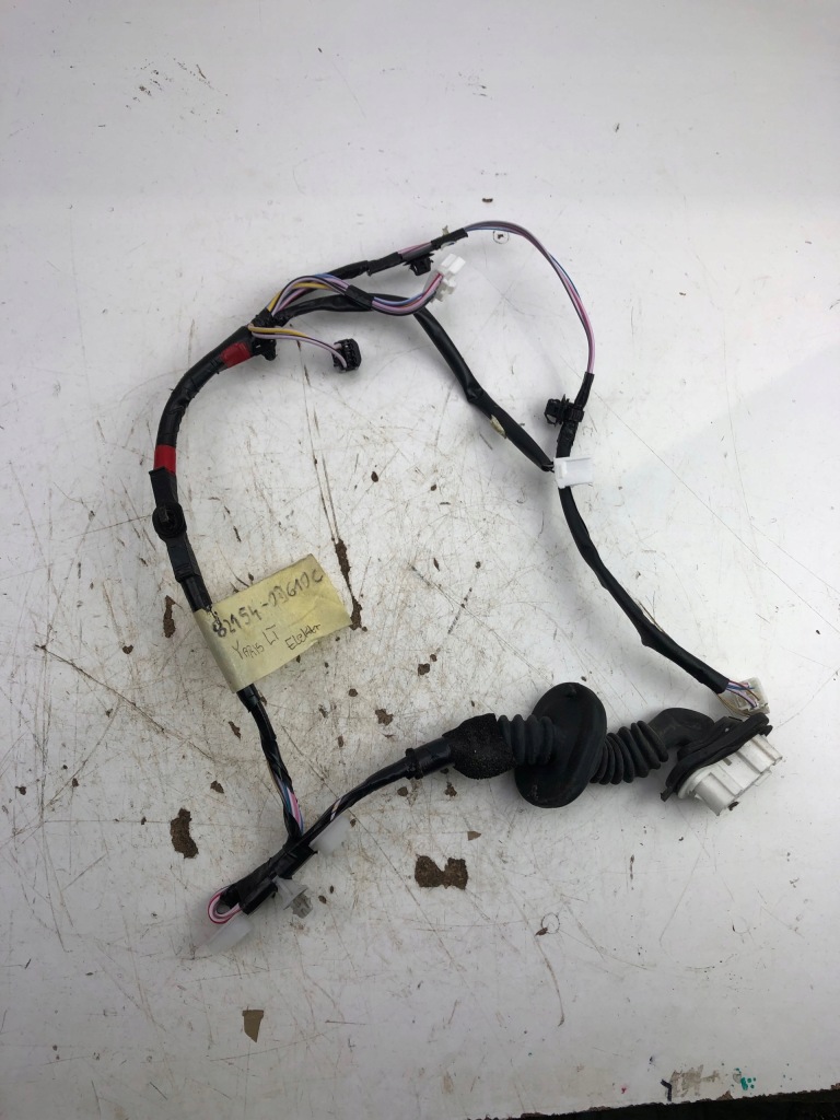 фото №1, Toyota yaris iii джгут двері лівий задня 4 el скло