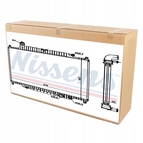 Купити Радіатор двигуна води land rover range rover 3