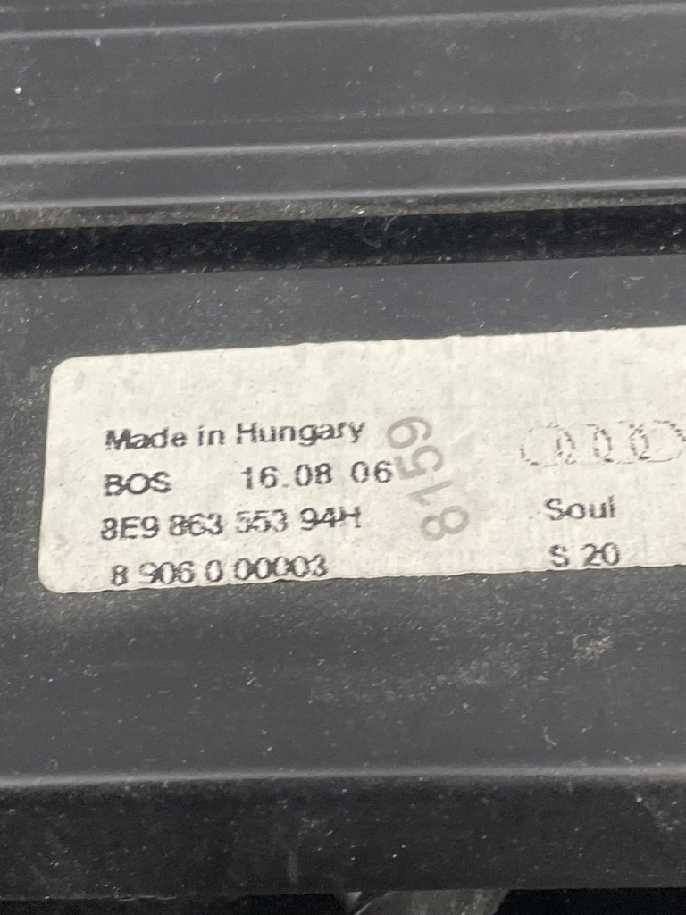 фото №7, Audi a4 s4 b7 8e 8h 2007 шторка багажника