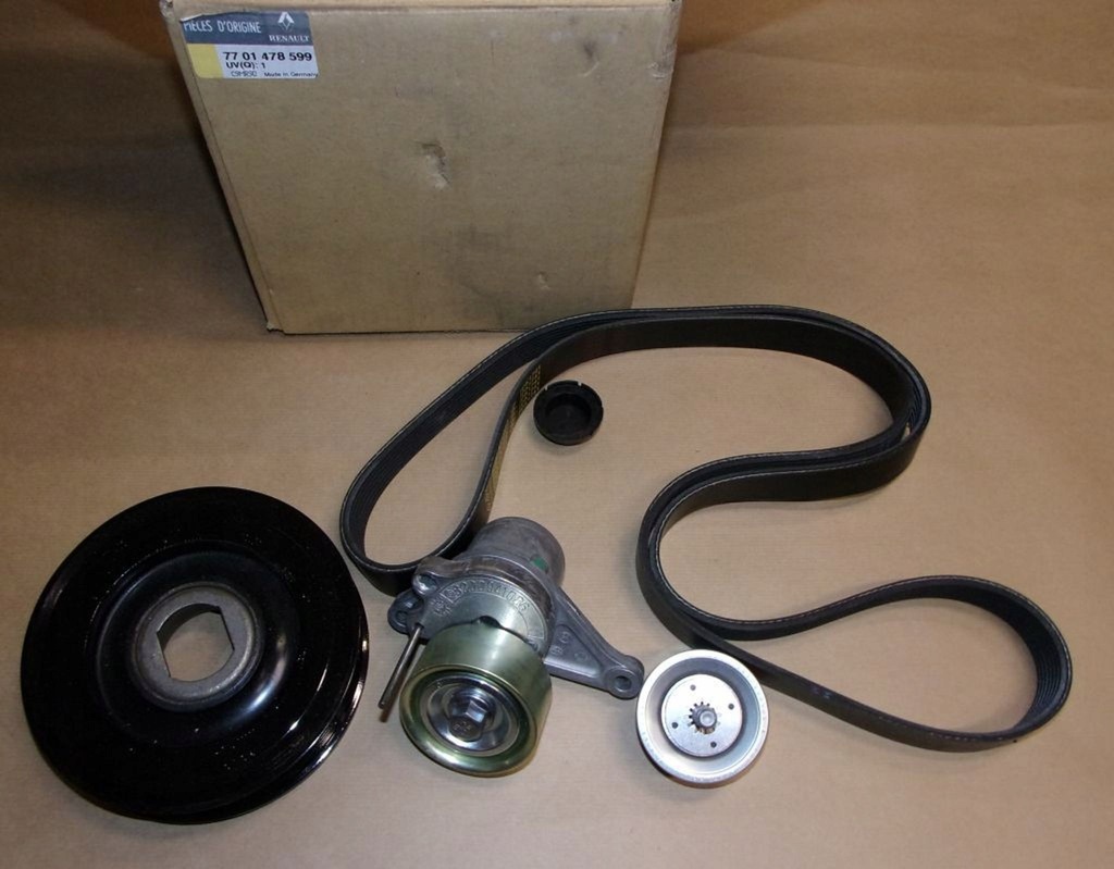 фото №1, Kpl ремінь клиновий renault espace iv,v 2.0dci