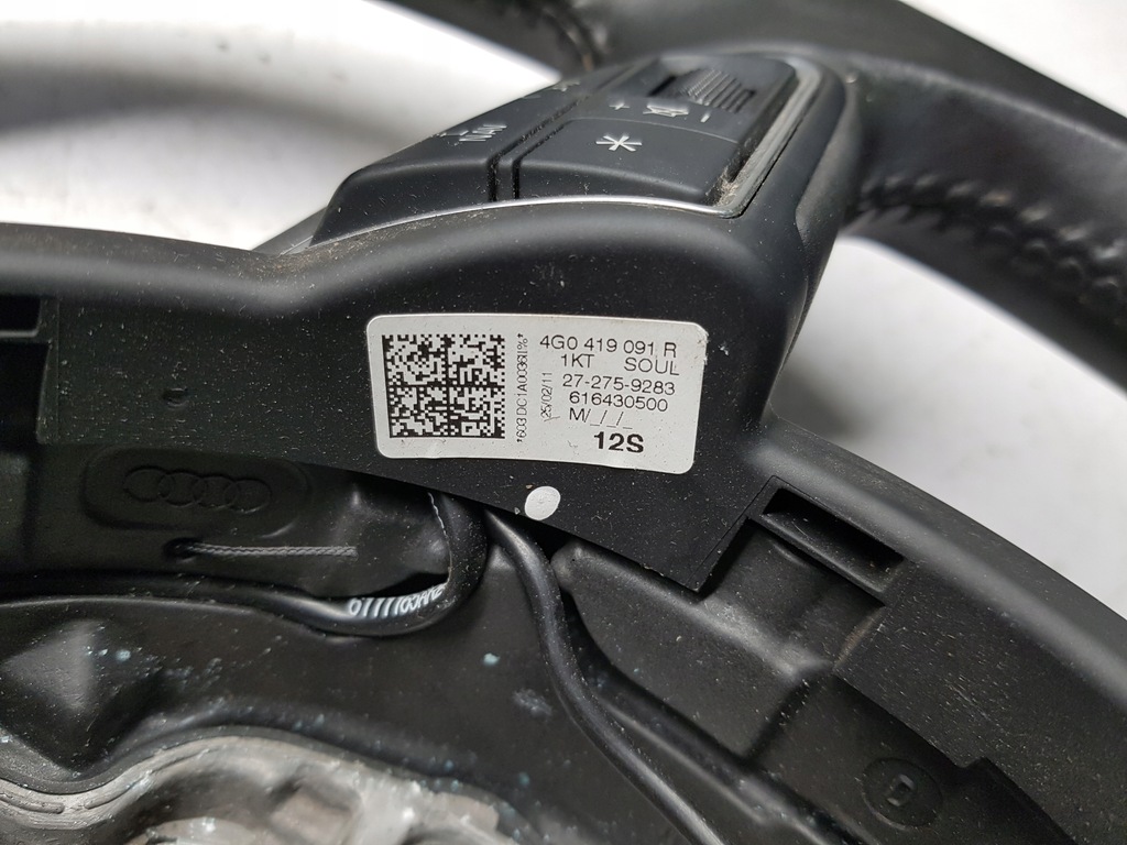 фото №9, Audi a1 8x 10-14r повітропровід шкіряний 4g0419091r