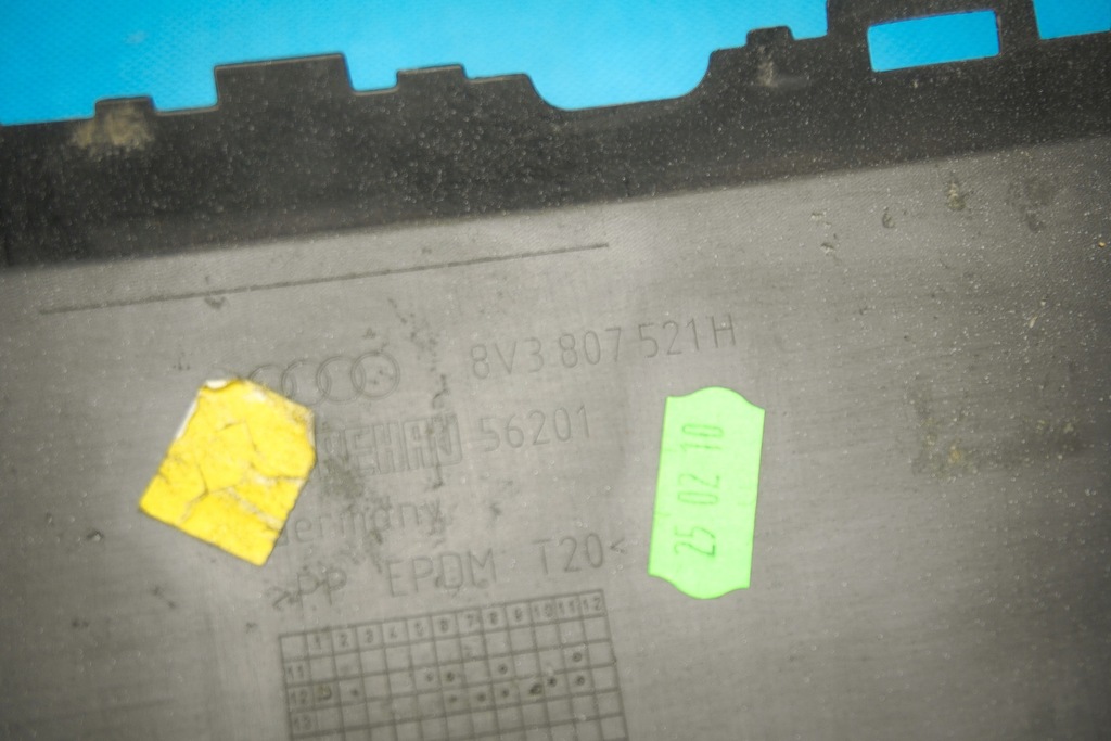 фото №13, Дифузор спойлер бампера задня audi s3 8v 2013-16 8v3807521h 1rr