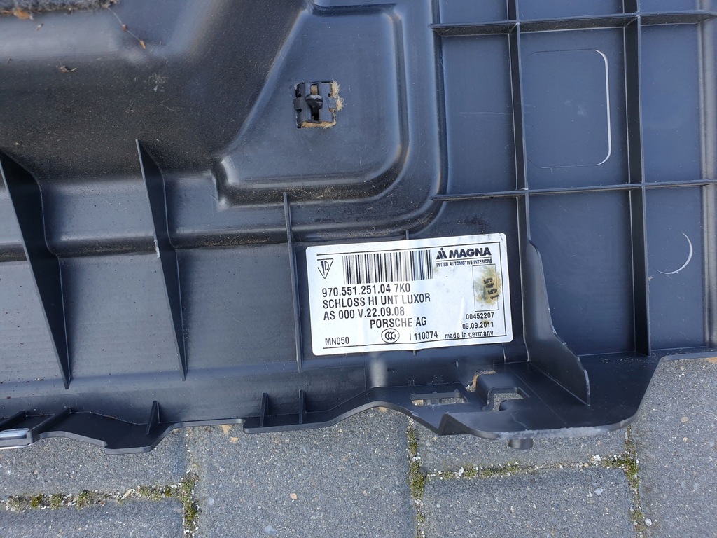 фото №6, Porsche panamera 970 бардачок обшивки багажника oryg