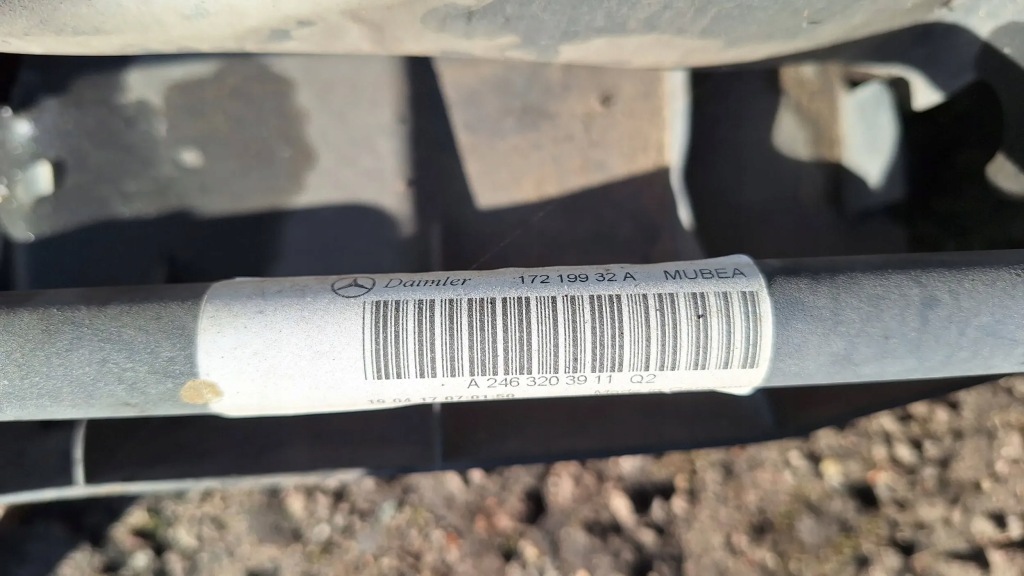 фото №7, Балка oś подвеска задняя kpl a2463503101 mercedes w176 w246