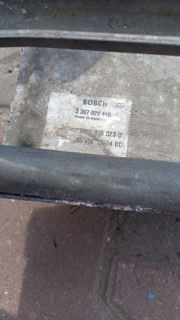 фото №4, Механизм дворник vw sharan 97r 1.9tdi