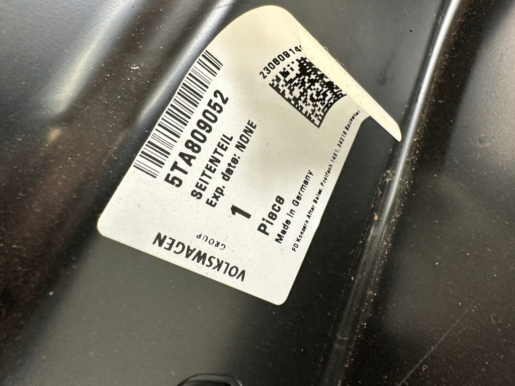 фото №9, Крила правий задня vw touran ii 5ta