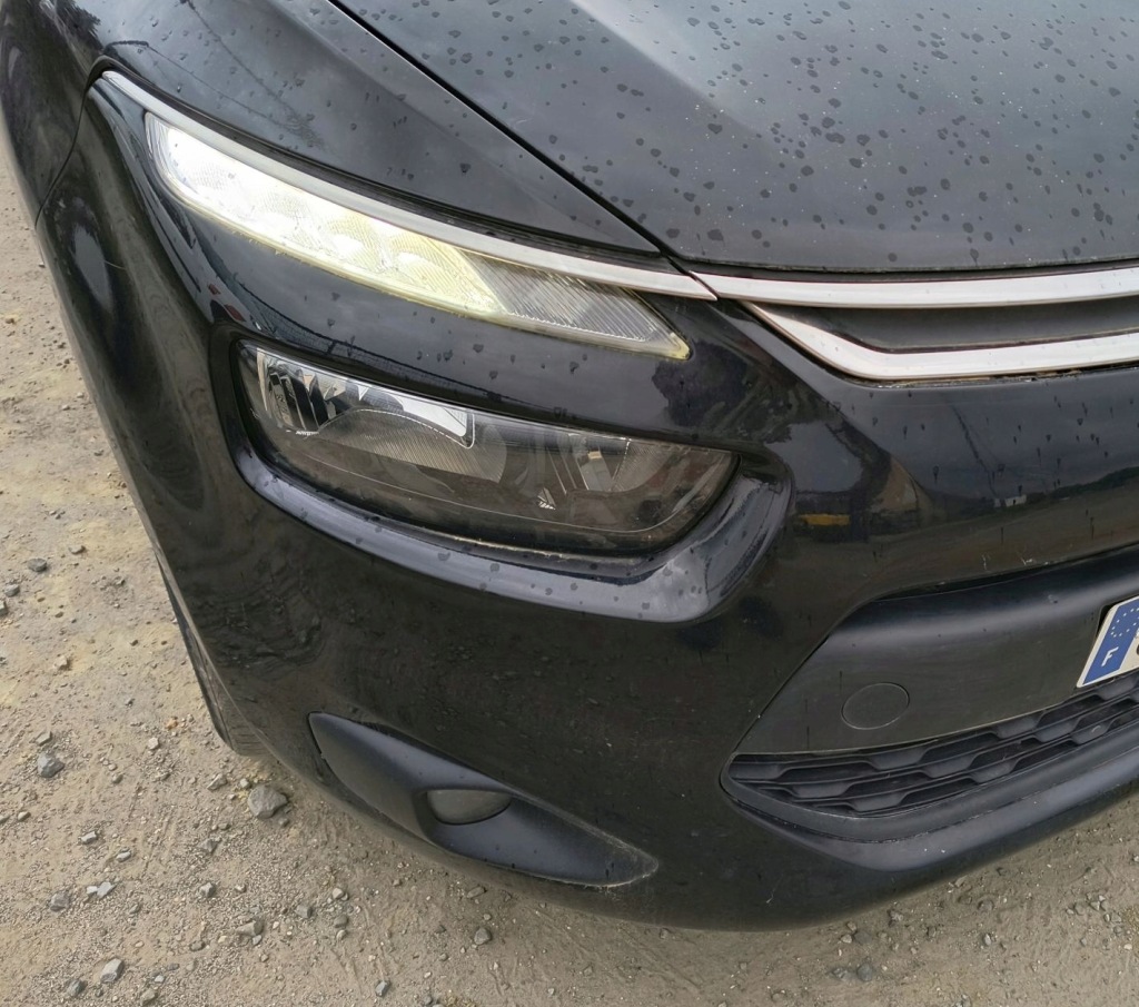 Бампер крыло правый лампы led ремень передний балка citroen c4 picasso ii 13- с Разборки