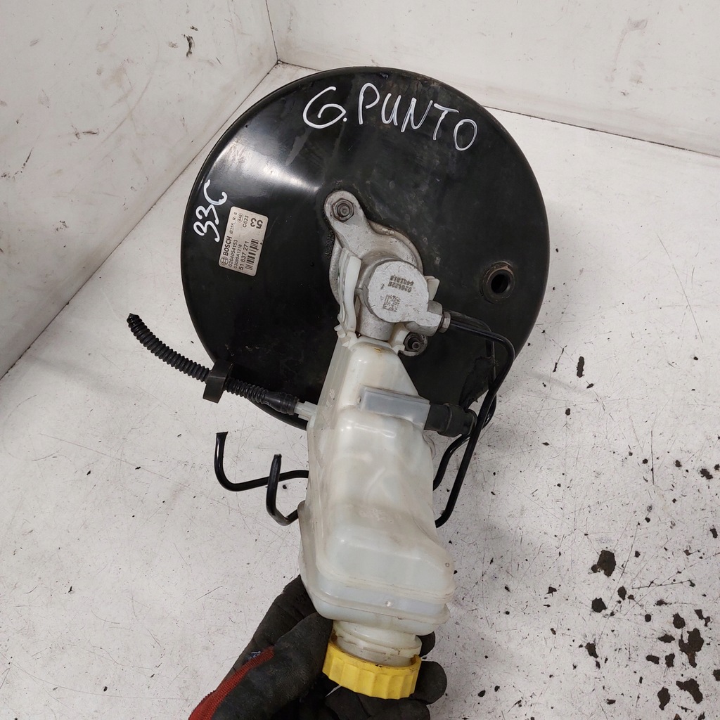 фото №7, Fiat grande punto підсилювач гальм гальмівні bosch 51837271 03095a1218 0204054153