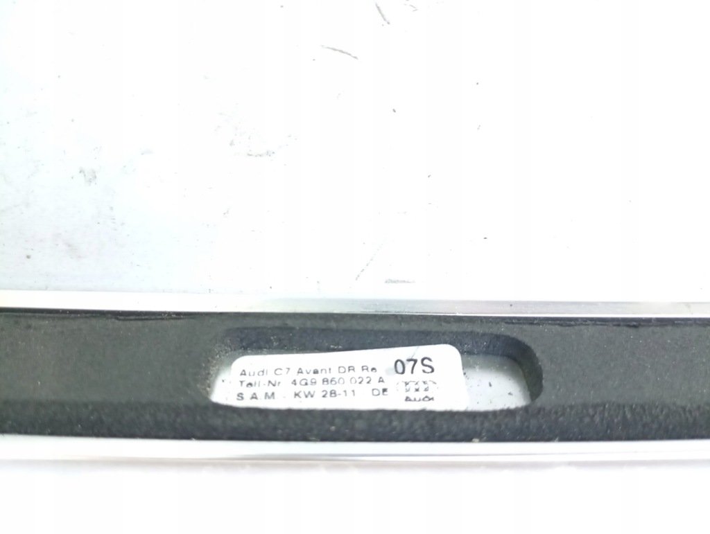 фото №11, Рейлинги кровельные хром комплект audi a6 c7 4g9860022