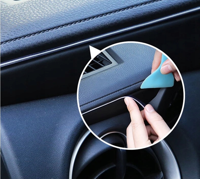 5m світловод  el wire led rgb стрічка ремінь освітлення салону usb 7 кольорів Ціна