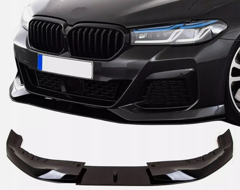 фото №1, Накладка спліттер ac style bmw g30 g31 lci чорний блиск