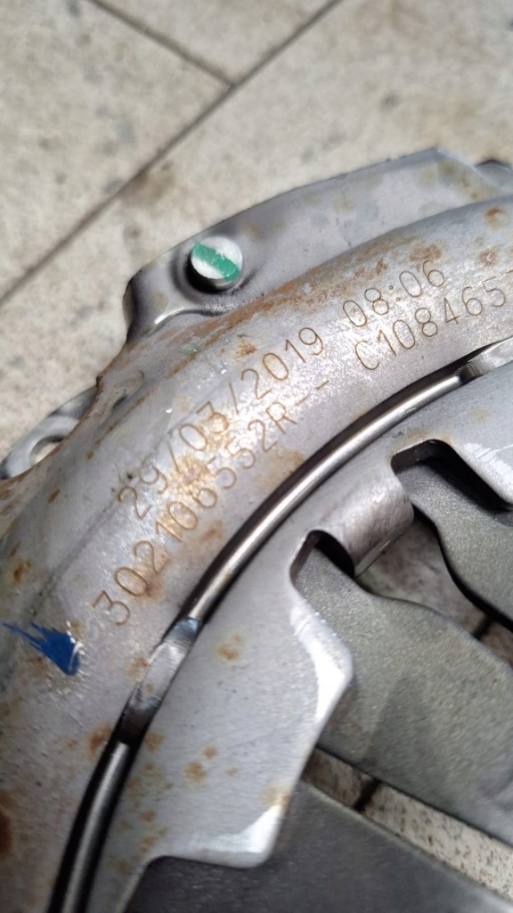 фото №3, Зчеплення притиск колесо диск renault clio v 1.0 tce jak nowe пробіг 20 km