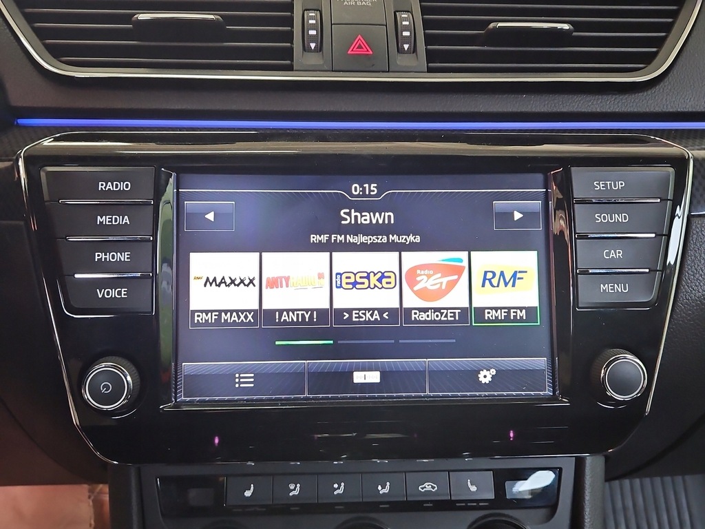 фото №1, Радіо заводський skoda superb iii 3v0919606b радіопрогравач