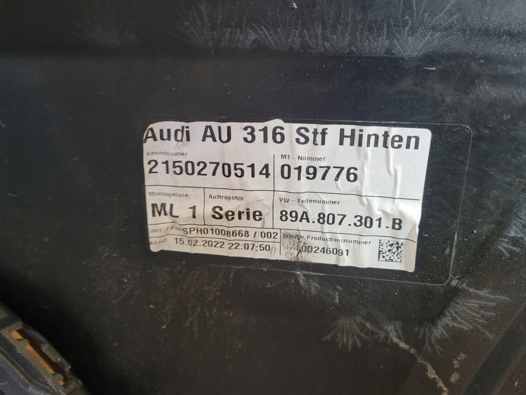 фото №14, Audi q4 e-tron s-line 89a бампер задній задня