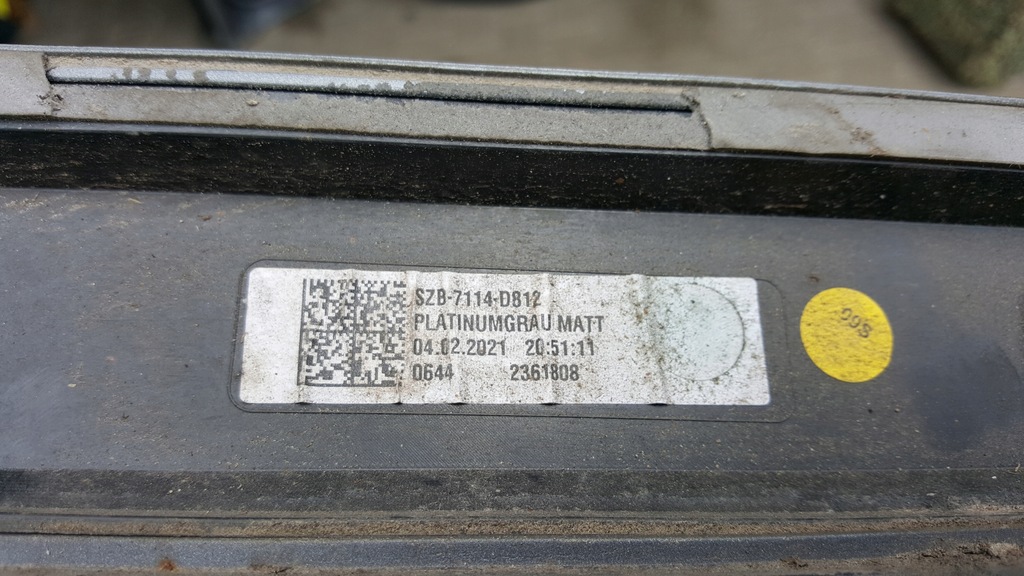 фото №11, Молдинг порог правая audi a3 8y0853856 демонтаж