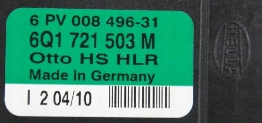 фото №2, Vw polo v 6r 11 r 1.4 педаль потенциометр газа eu